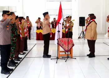 Wabup Pringsewu Resmi Lantik Mabiran dan Kwaran Sukoharjo: Momentum Besar untuk Gerakan Pramuka 2025-2028