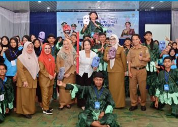 Lampung Selatan Bersinar! Zita Anjani Dorong Generasi Muda Kuasai Tari Tuping 12 Wajah Menuju Festival Nasional