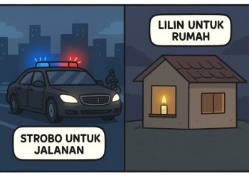 Lampu Strobo Pejabat vs Rumah Gelap Rakyat: Siapa Sebenarnya yang Butuh Terang?