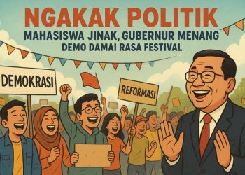 Mahasiswa Jinak, Gubernur Menang Nama : Demo Damai Rasa Festival