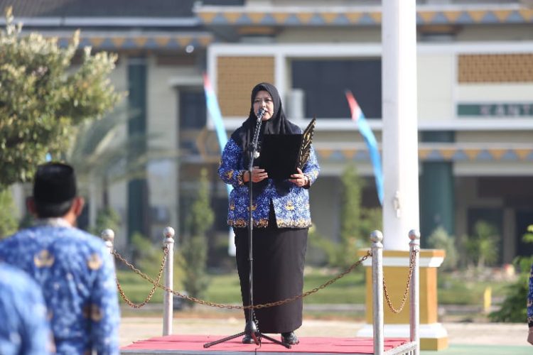 Pemkab Pringsewu Teguhkan Komitmen Pancasila dalam Upacara Peringatan Hari Kesaktian Pancasila 2025