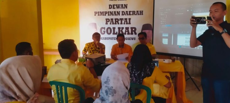 DPD Partai Golkar Pringsewu Siapkan Perayaan HUT ke-60, Sembako Murah Hingga Doa Bersama