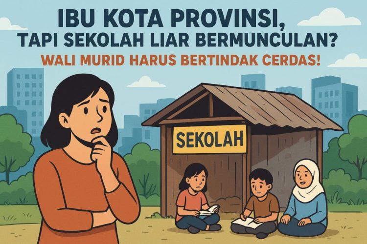 Ibu Kota Provinsi, Tapi Sekolah Liar Bermunculan? Wali Murid Harus Bertindak Cerdas