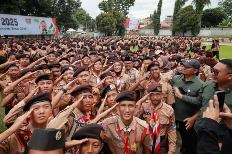 Jambore Pramuka Penggalang Lampung VII 2025 Resmi Dibuka, Wagub Jihan Nurlela Ajak Generasi Muda Siapkan Diri Menuju Indonesia Emas 2045