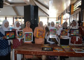 Gebyar “Ayo Membatik” Warnai Lampung Tengah, Bunda PAUD Ajak Anak Bangga Pakai Batik Sejak Dini