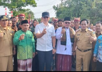 Lampung Selatan Wujudkan Janji Infrastruktur, Bupati Resmikan Jalan Way Harong-Simpang Sidoharjo