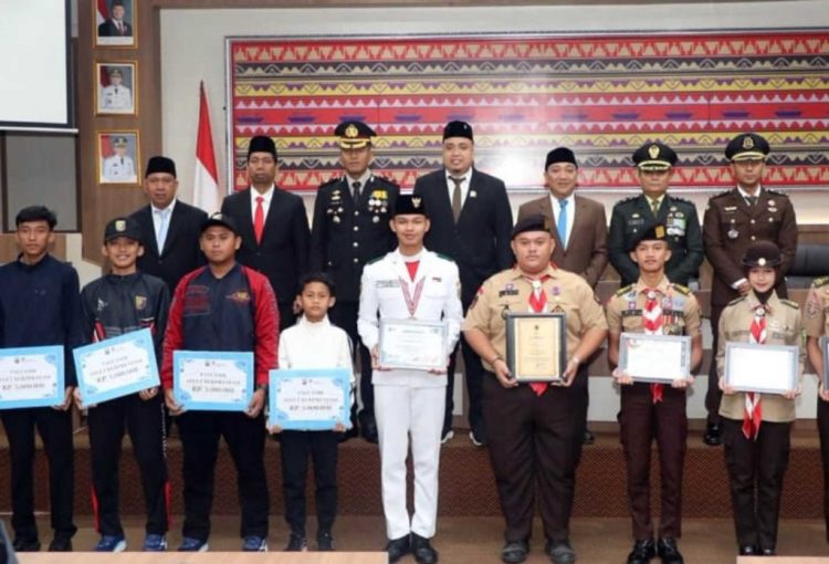 Hujan Deras Tak Halangi Semangat Pemuda Lampung Selatan, Upacara Sumpah Pemuda ke-97 Tetap Khidmat dan Penuh Makna