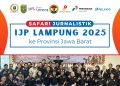 Malam Ini, IJP Lampung Bergerak ke Jawa Barat! Safari Jurnalistik 2025 Siap Tingkatkan Kapasitas Jurnalis Daerah