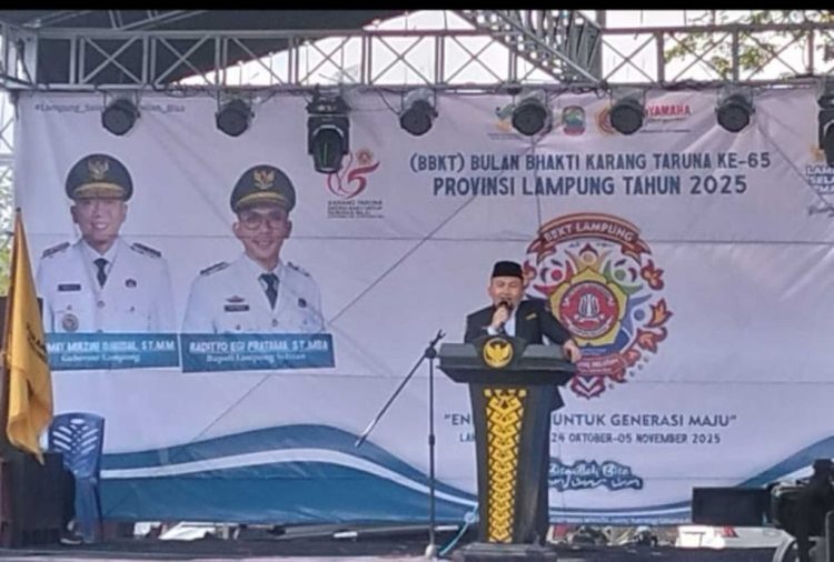 Karang Taruna Lampung Selatan Jadi Tuan Rumah Puncak BBKT & HUT Ke-65, Ribuan Pemuda Bersatu untuk Aksi Sosial