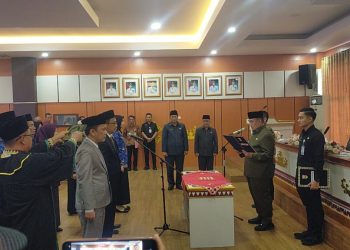 Transformasi Birokrasi Tanggamus: Bupati Moh. Saleh Asnawi Tantang Pejabat Baru Tunjukkan Kinerja Nyata dan Integritas Tinggi