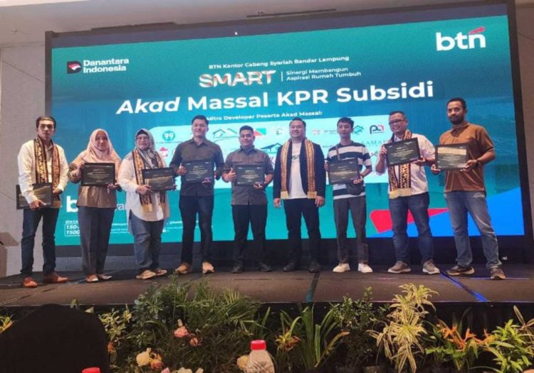 BTN Syariah Bandar Lampung Luncurkan Program SMART: Khitanan Massal, Edukasi Kesehatan, hingga Akad KPR Rp32 Miliar