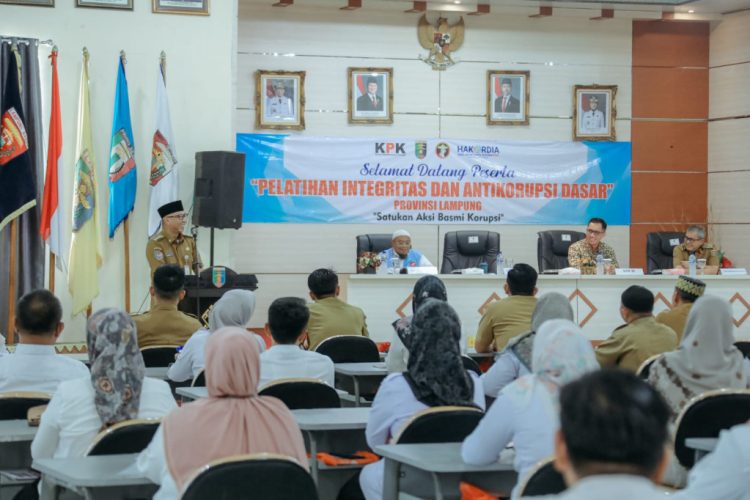 KPK Gelar Pelatihan Antikorupsi untuk ASN Lampung, Gubernur Tekankan Pentingnya Integritas Sebagai Kunci Pembangunan