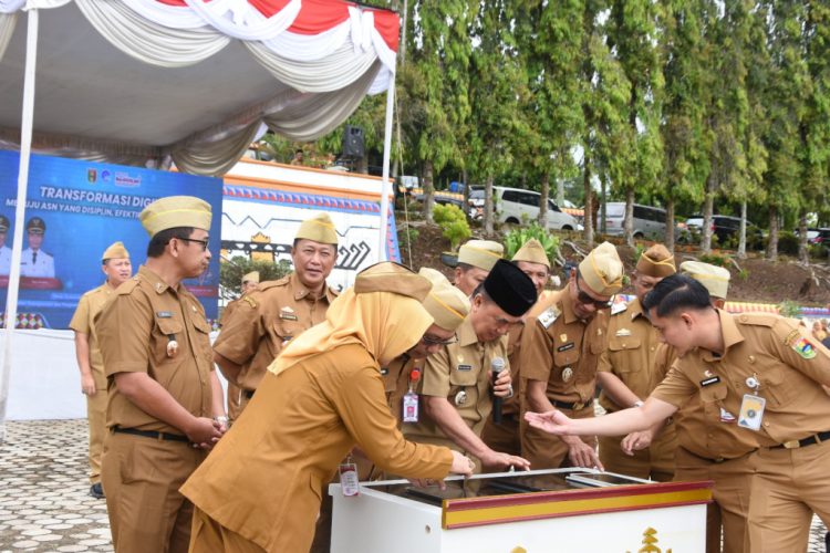 Borgol Digital Tanggamus: Sidik Jari Jadi “Tameng” ASN di Tengah Krisis Disiplin