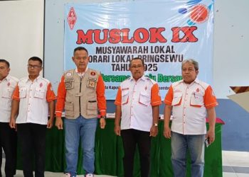 Dr. Fauzi Terpilih Kembali Pimpin ORARI Lokal Pringsewu 2025-2028