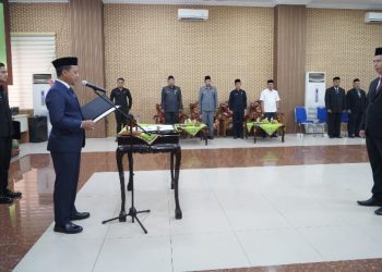 Bupati Pringsewu Lantik Direktur PERUMDA Air Minum dan Pimpinan BAZNAS