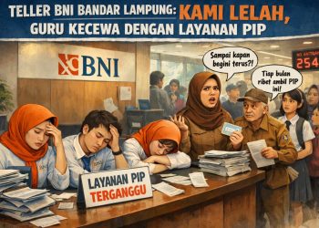 Guru Kecewa, Layanan Aktivasi PIP di BNI Bandar Lampung Dikritik