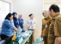 Wagub Lampung Tinjau Cek Kesehatan Gratis, Dorong Kesejahteraan Pekerja Farmasi