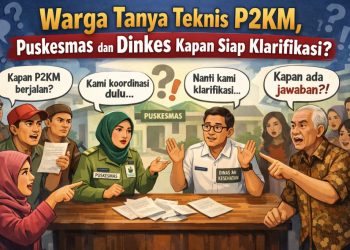 Warga Tanya Teknis P2KM, Puskesmas dan Dinkes Kapan Siap Klarifikasi?
