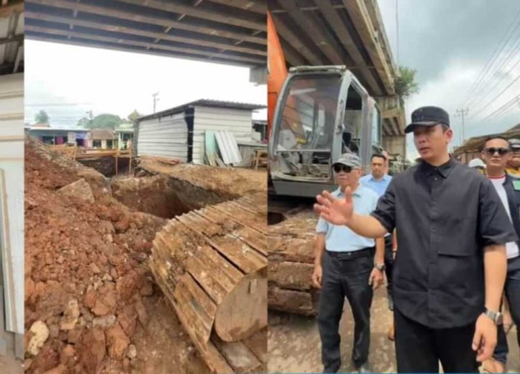 Fly Over Natar Sempat Lumpuh, Bupati Egi Pastikan Penanganan