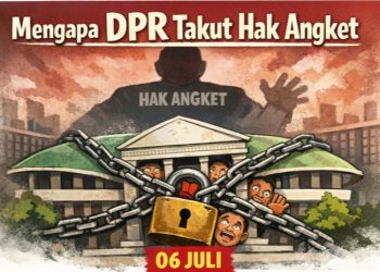 Mengapa DPR Takut Hak Angket