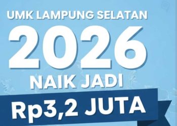 UMK Lampung Selatan 2026 Naik, Ini Aturan Lengkapnya