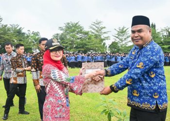 Ribuan Non ASN Pesawaran Resmi Jadi PPPK Paruh Waktu