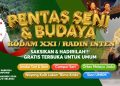 Pentas Budaya Kodam Radin Inten Galang Donasi Sumatera