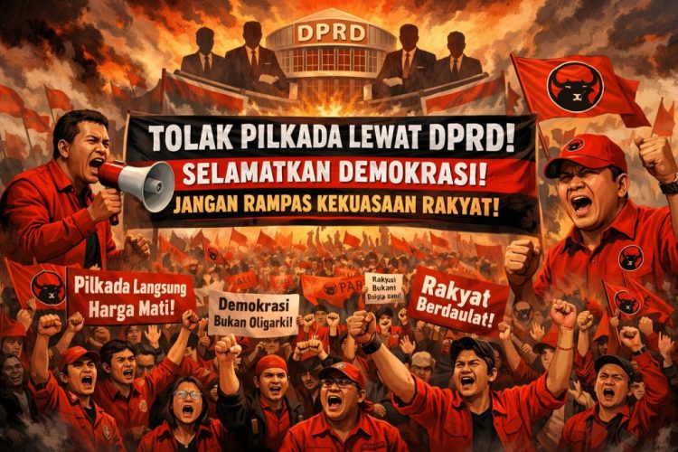DPD PDI Perjuangan Sumut Tegas Tolak Pilkada Lewat DPRD, Dinilai Rampas Kedaulatan Rakyat