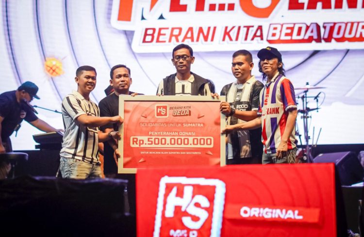 Konser Slank x HS Jadi Aksi Nyata Kepedulian, Rp500 Juta Disumbangkan untuk Aceh dan Sumatera