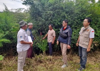 BPN Pringsewu Gelar Pemeriksaan Tanah di Dua Desa, Libatkan Warga dan Aparat Desa