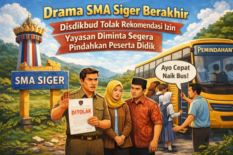 Drama SMA Siger Usai, Disdikbud Pastikan Siswa Dialihkan ke Sekolah Lain