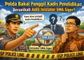 Pemanggilan Kadis Pendidikan Jadi Sorotan, Kasus SMA Siger Masih Berlanjut
