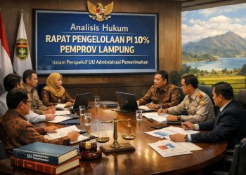 PI 10% Digodok Saat Kasus PT LEB Bergulir, Uji Asas Kehati-hatian Pemprov Lampung