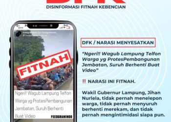 Pemprov Lampung Klarifikasi Video Viral Jembatan, Wagub Jihan Disebut Tak Pernah Menelepon Warga