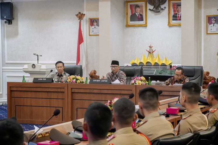Gubernur Lampung Beri Pembekalan Wawasan Kebangsaan untuk 86 Taruna dan Praja Asal Daerah