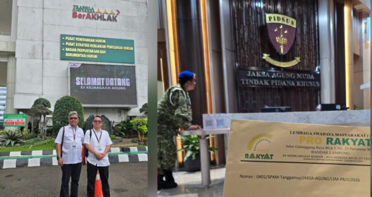 SPAM Tanggamus TA 2022 Dilaporkan ke Jampidsus, LSM PRO RAKYAT: Banyak Tak Berfungsi