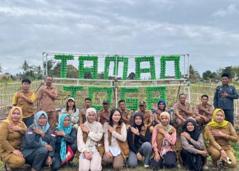 Dorong Kesadaran Lingkungan, KKN ITERA Hadirkan Taman TOGA dan Pengolahan Ecobrick