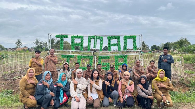 Dorong Kesadaran Lingkungan, KKN ITERA Hadirkan Taman TOGA dan Pengolahan Ecobrick