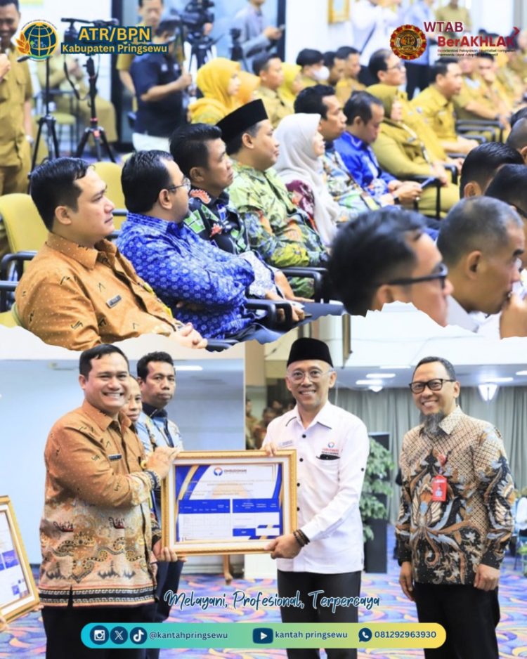 Menuju PTSL 2026 Sukses, BPN Pringsewu Perkuat Koordinasi dengan Pekon