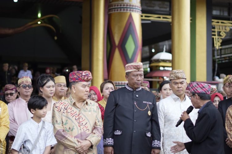 Plt Bupati I. Komang Koheri Hadiri Turun Mandi Blangikhan Sambut Ramadan di Lampung Tengah