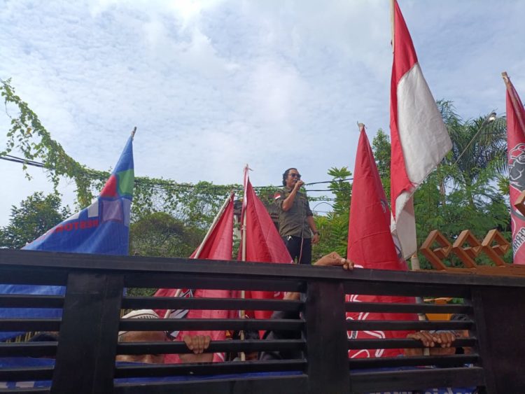 Plh Kepala BKAD Disorot Dalam Unjuk Rasa Anggaran 23 Miliar Dinkes Bandar Lampung