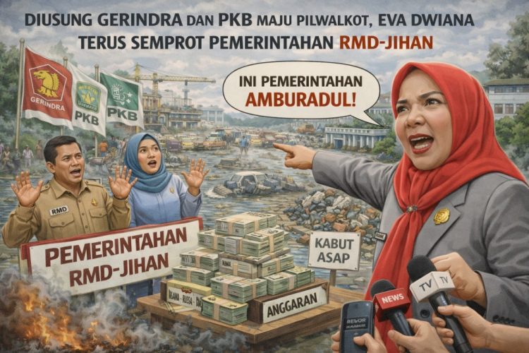 Relasi Politik Disorot, Eva Dwiana Kerap Lempar Kritik ke Pemerintah Provinsi Lampung