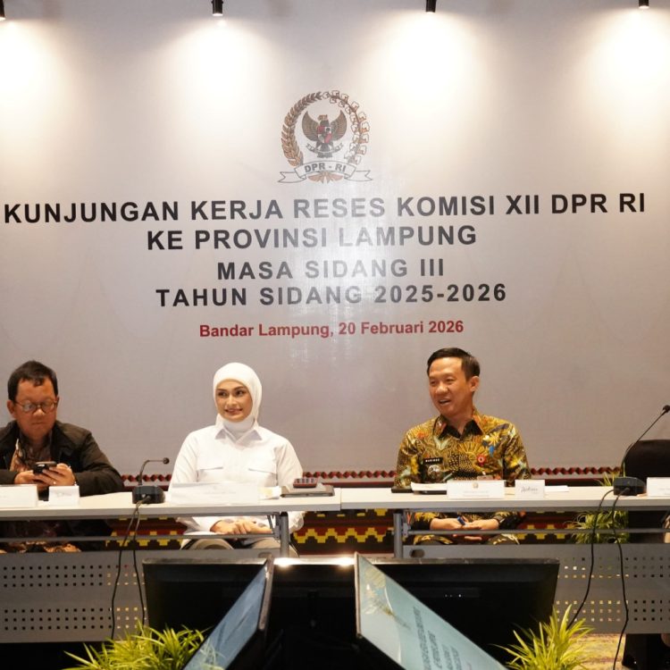 Pemprov Lampung dan Komisi XII DPR RI Bahas Survei Seismik dan Energi Terbarukan