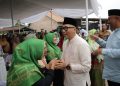 Gubernur Rahmat Mirzani Djausal dan Ibu Purnama Wulan Sari Safari Ramadan di Lampung Tengah