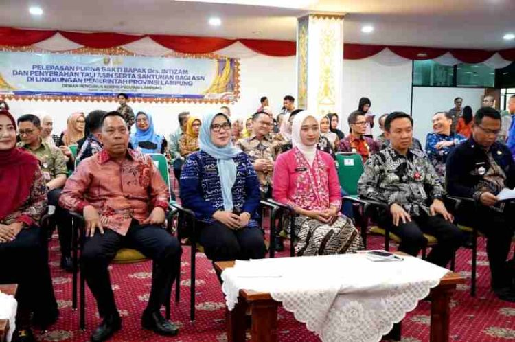 Pemprov Lampung Lepas 42 ASN Purna Bakti, Kepala Dinas Perkebunan Raih Pangkat Tertinggi