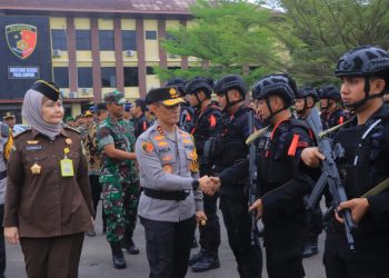 Operasi Ketupat 2026 Dimulai, Kapolda Lampung Cek Kesiapan Personel Pengamanan Lebaran