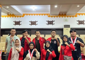 GMNI Kota Metro Protes Sikap Wali Kota yang Enggan Berdialog dengan Mahasiswa