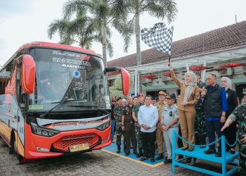 Mudik Gratis Lampung 2026: 1.886 Peserta Diberangkatkan Kereta Api dan Bus