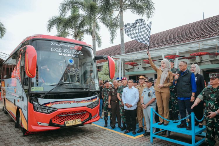 Mudik Gratis Lampung 2026: 1.886 Peserta Diberangkatkan Kereta Api dan Bus