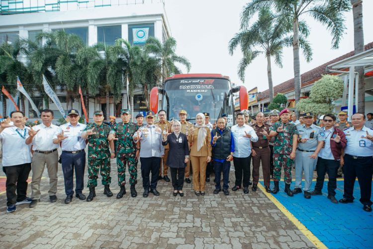 Mudik Gratis Lampung 2026, Wagub Jihan Berangkatkan Ribuan Pemudik dari Tanjung Karang